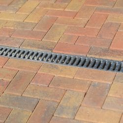 Professional Pavers showing perfect laid paving blocks with drainage